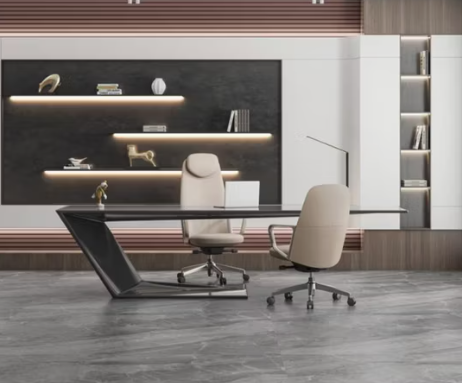 Premium Leather Manager Chair High Back Office Revolving Chair